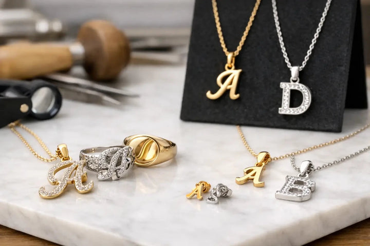 Custom Jewelry or Stock Designs for Your Letters