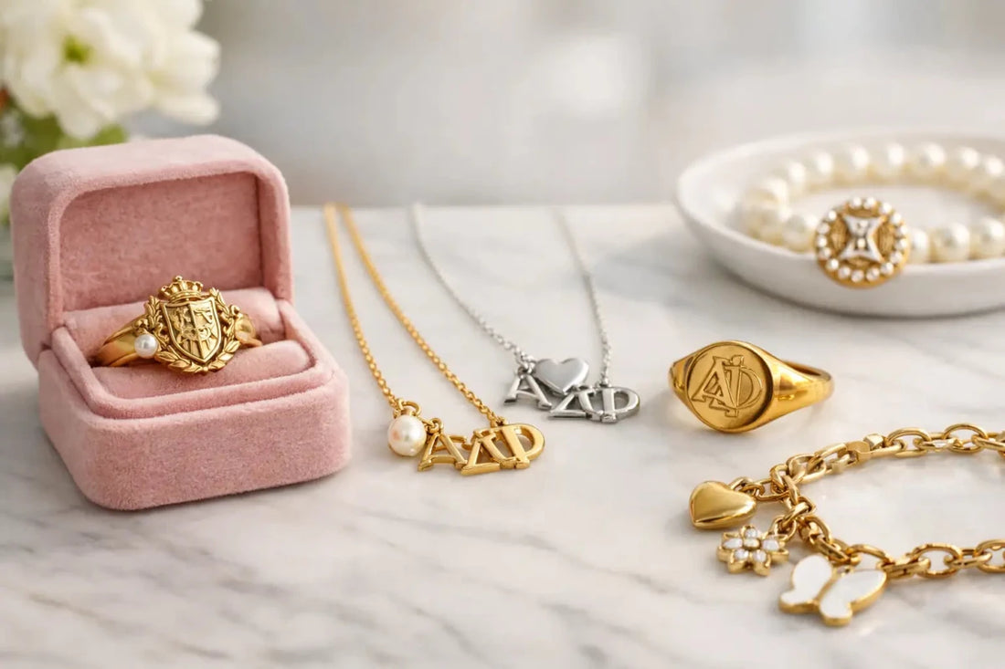 Custom Sorority Jewelry That Means Something - fratrings