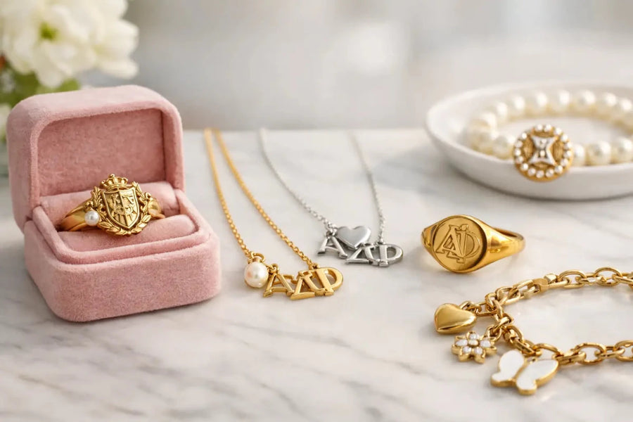 Custom Sorority Jewelry That Means Something - fratrings