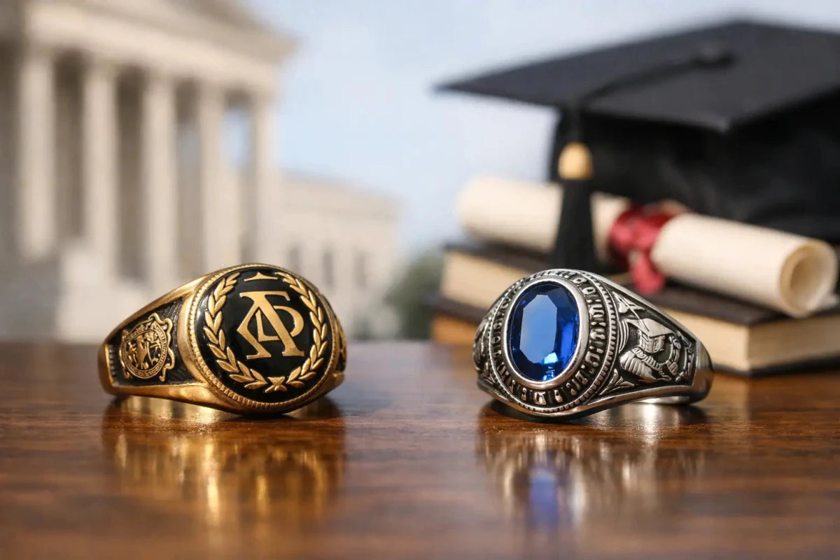 Fraternity Rings vs Class Rings – fratrings