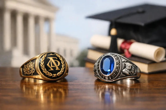 Fraternity Rings vs Class Rings - fratrings