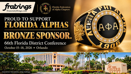 FratRings Named Bronze Sponsor of Alpha Phi Alpha’s 66th Florida District Conference - fratrings