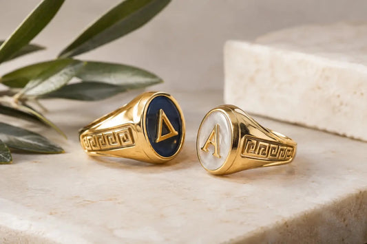 Greek Rings That Carry Your Letters With Pride - fratrings