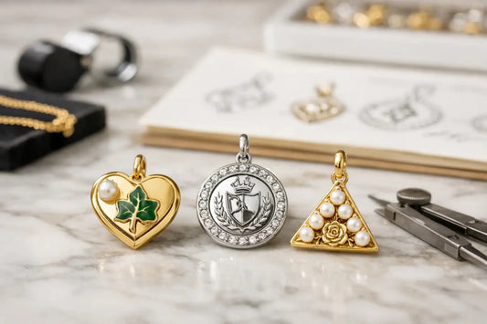 How to Order Custom Sorority Pendants - fratrings