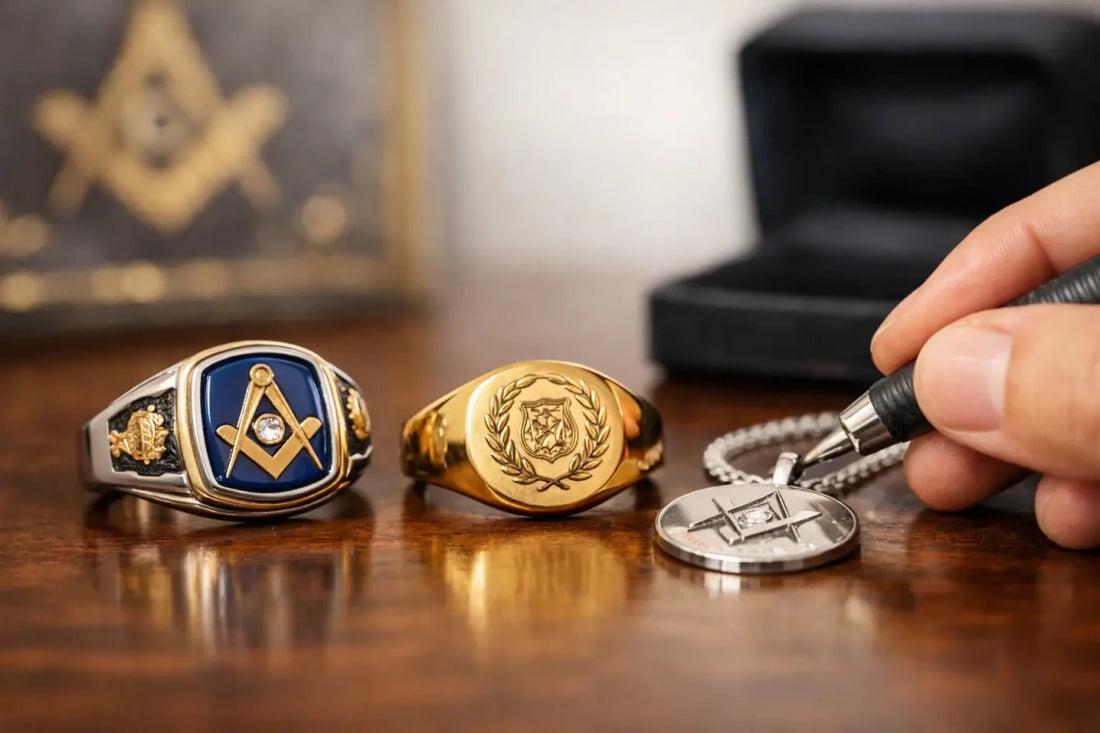 How to Personalize Fraternal Anniversary Jewelry - fratrings