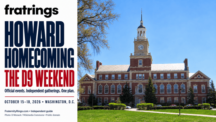Howard Homecoming 2026: Official D9 Events, Independent Gatherings & Map