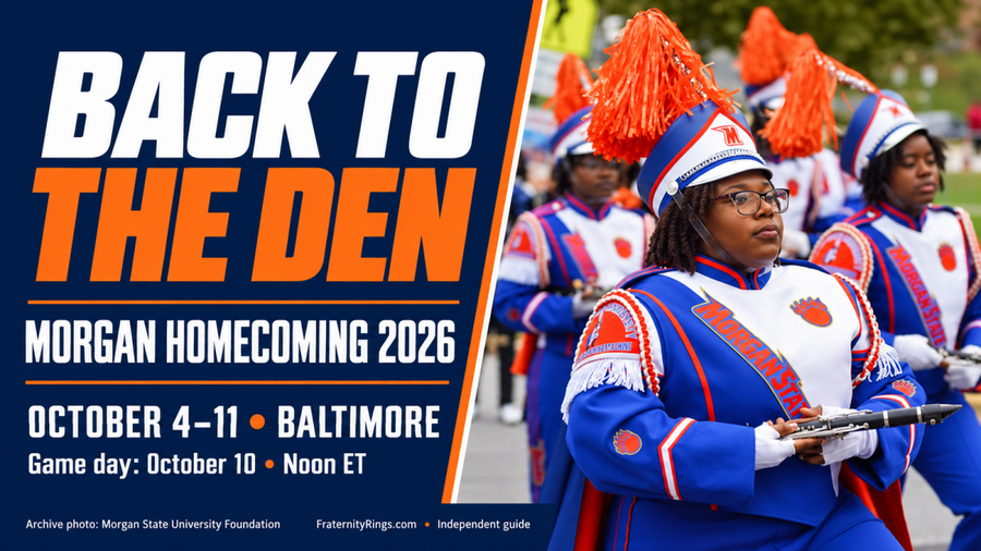 Morgan State Homecoming 2026: Back to the Den, Ready for the Weekend - fratrings