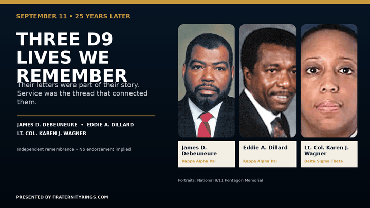 Three Divine Nine Members We Remember on September 11