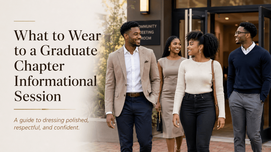 What to Wear to a Graduate Chapter Informational Session - fratrings