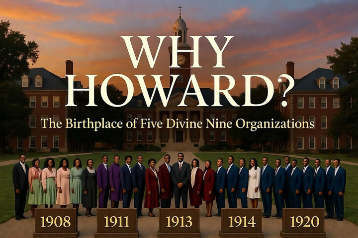 Why Were Five Divine Nine Organizations Founded at Howard University?