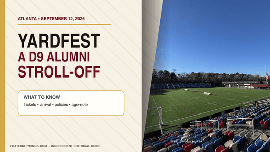 Yardfest Atlanta 2026: Divine Nine Alumni Stroll-Off Guide - fratrings