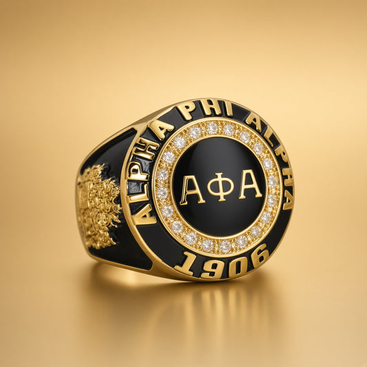Alpha Phi Alpha Alumni Ring, Gold