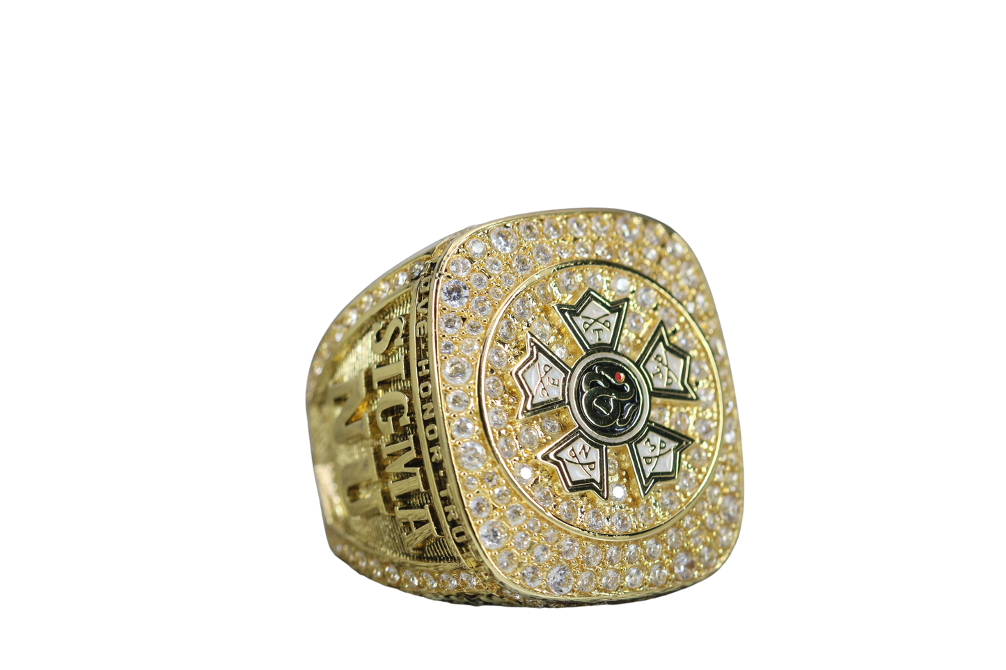 Sigma Nu Fraternity Ring (ΣΝ) - SPECIAL EDITION Shine Series, Gold