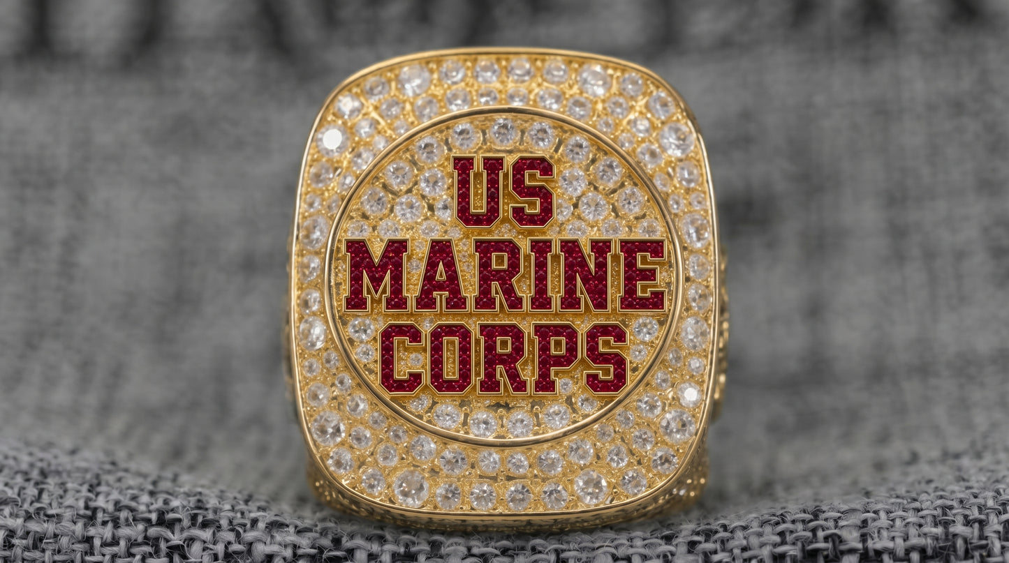 Official U.S. Marines Ring – Special Edition Gold