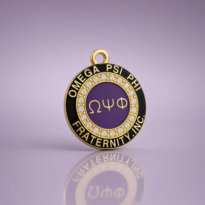 Omega Psi Phi Active Member Pendant Necklace