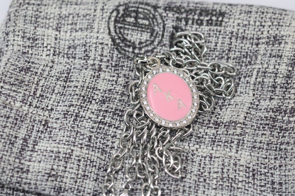 Alpha Kappa Alpha Pendant Necklace (AKA) - Flower Series, Silver - fratrings