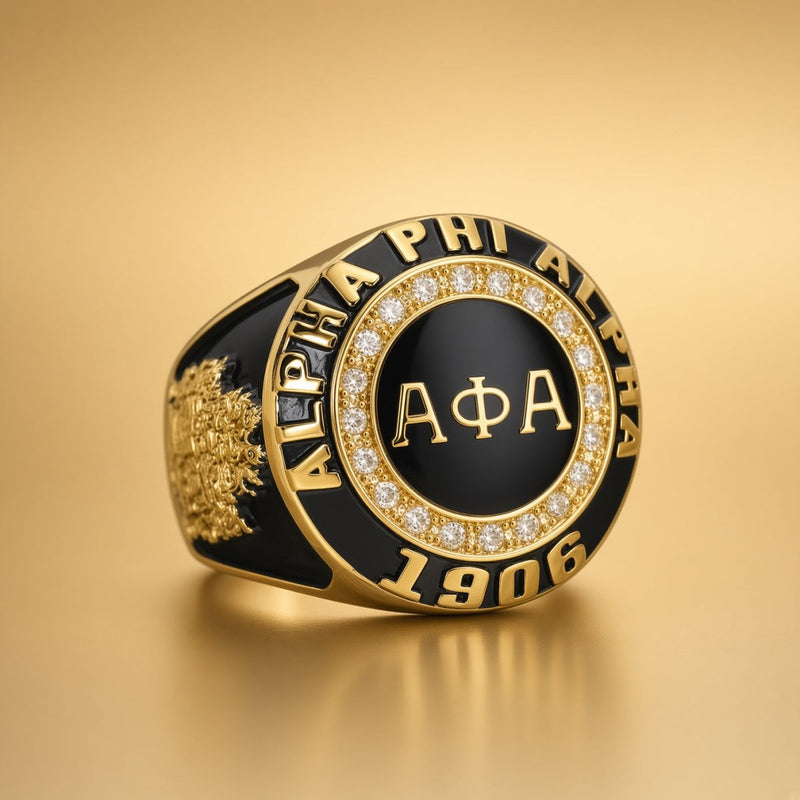 Alpha Phi Alpha Alumni Ring, Gold