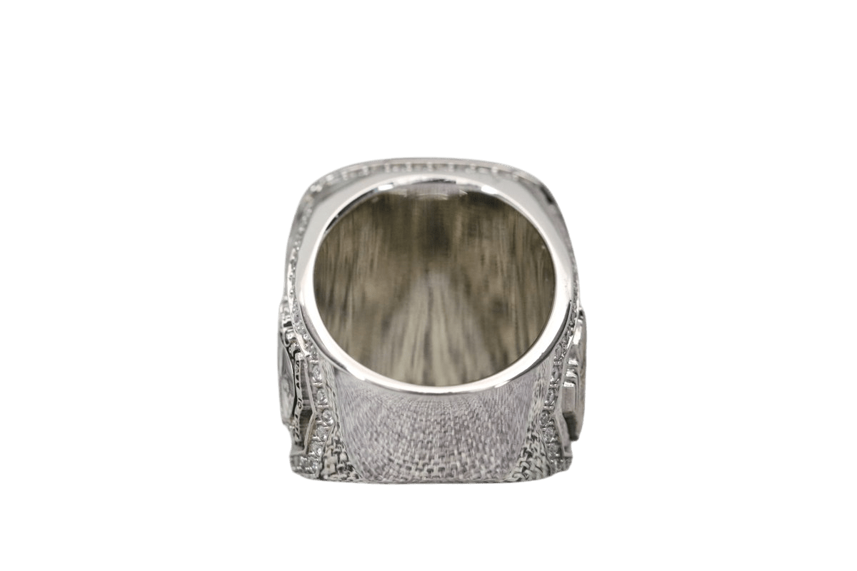 Alpha Phi Alpha Fraternity Ring (ΑΦΑ) - Shine Series, Dual Finish - fratrings