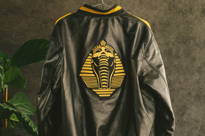 Alpha Phi Alpha Jacket - Custom Leather Jacket - fratrings