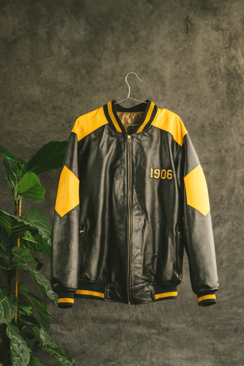 Alpha Phi Alpha Jacket - Custom Leather Jacket - fratrings