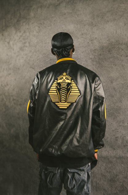 Alpha Phi Alpha Jacket - Custom Leather Jacket - fratrings