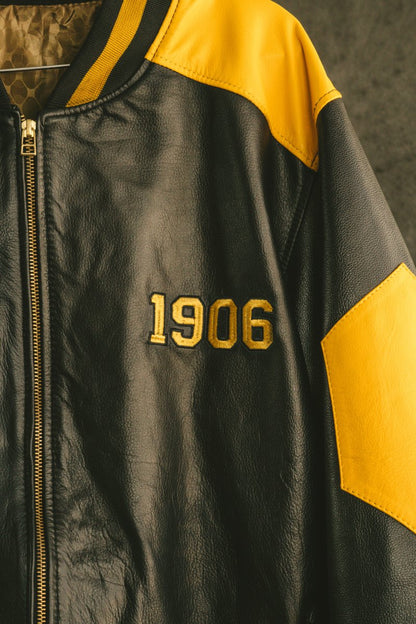 Alpha Phi Alpha Jacket - Custom Leather Jacket - fratrings