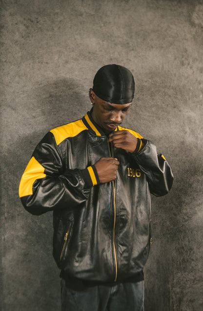 Alpha Phi Alpha Jacket - Custom Leather Jacket - fratrings