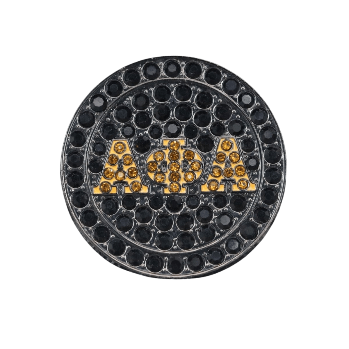 Alpha Phi Alpha Lapel Pin (ΑΦΑ) - Active Member Pin, Shine Series - fratrings