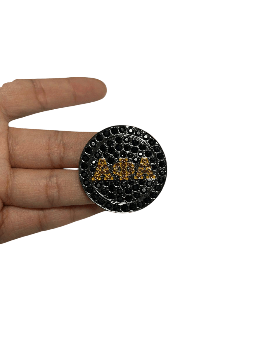 Alpha Phi Alpha Lapel Pin (ΑΦΑ) - Active Member Pin, Shine Series - fratrings