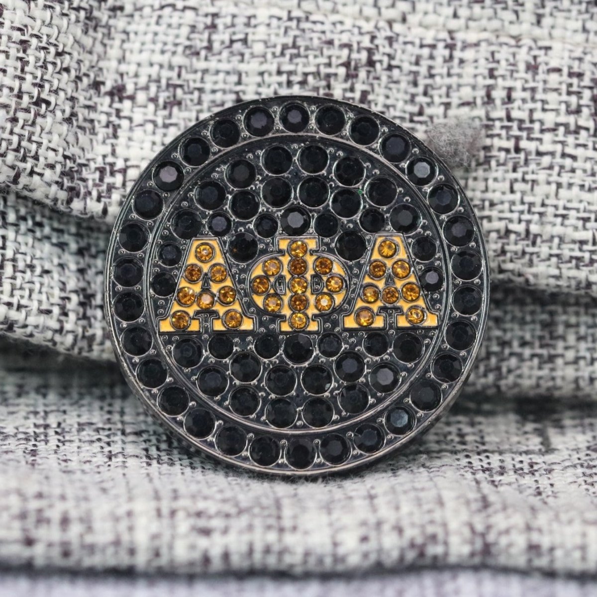 Alpha Phi Alpha Lapel Pin (ΑΦΑ) - Active Member Pin, Shine Series