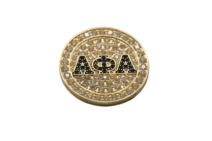 Alpha Phi Alpha Lapel Pin (ΑΦΑ) - PREMIUM Alumni Pin, Shine Series - fratrings