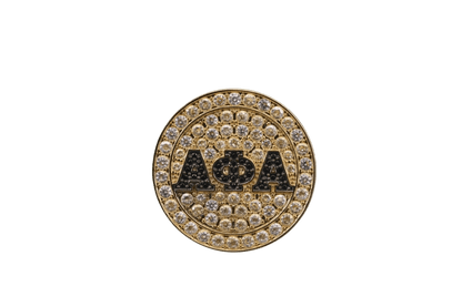 Alpha Phi Alpha Lapel Pin (ΑΦΑ) - PREMIUM Alumni Pin, Shine Series - fratrings