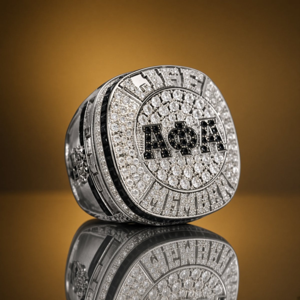Alpha Phi Alpha Life Member Ring — Choose Your Finish - fratrings