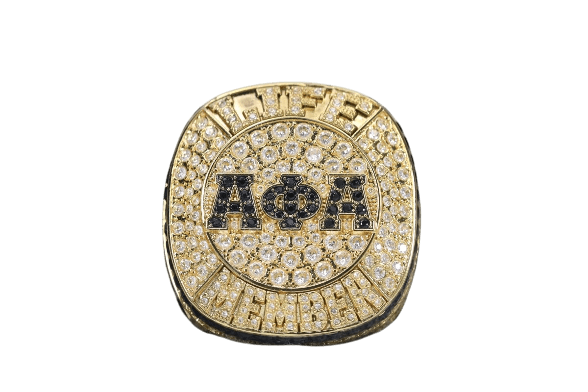 Alpha Phi Alpha Life Members Ring - fratrings