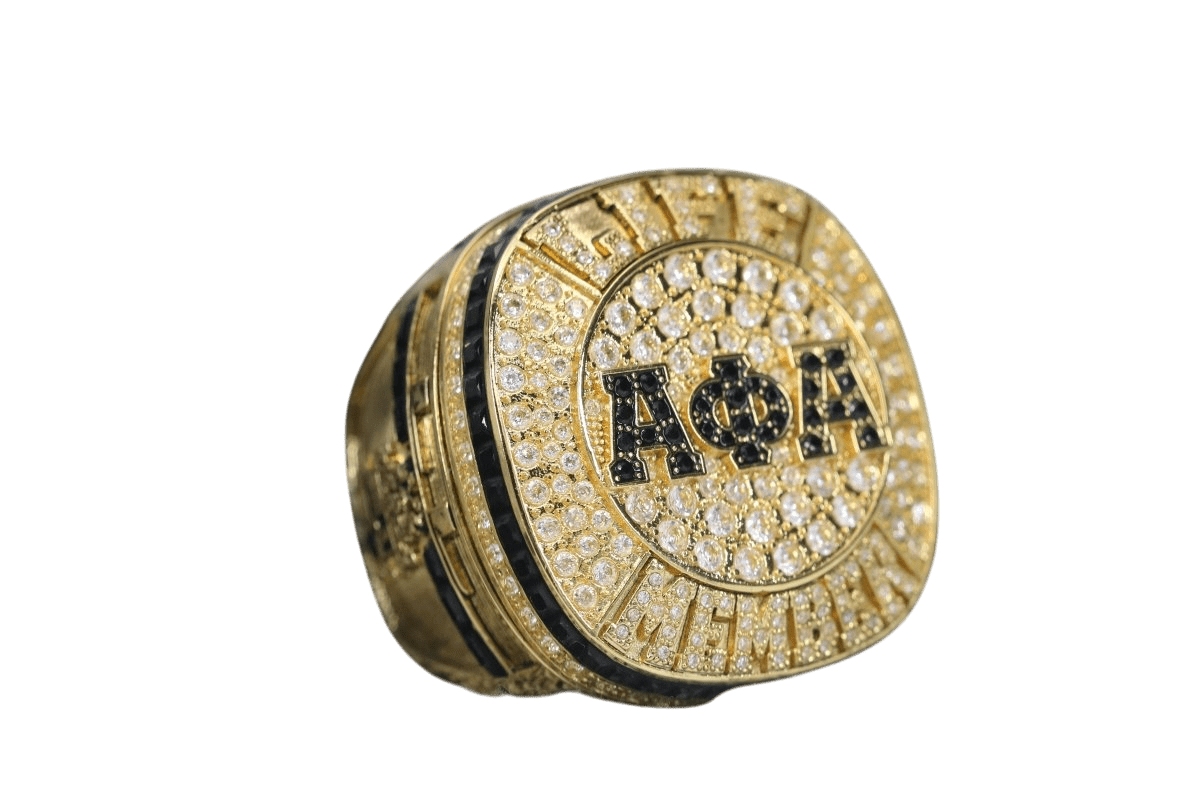Alpha Phi Alpha Life Members Ring - fratrings