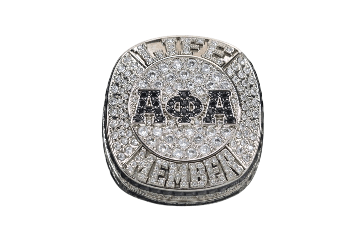 Alpha Phi Alpha Life Members Ring - fratrings