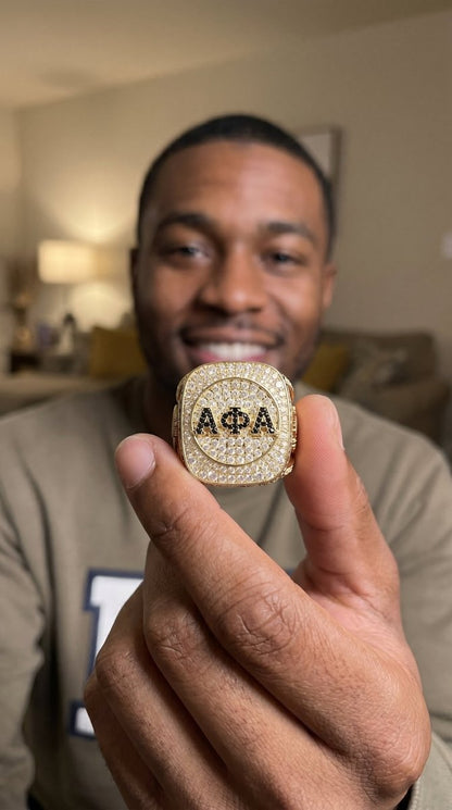 Alpha Phi Alpha Official Series Ring — Choose Your Finish - fratrings