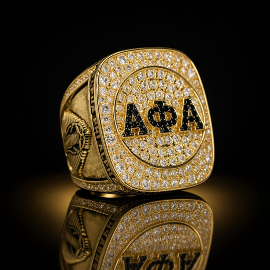 Alpha Phi Alpha Official Series Ring — Choose Your Finish - fratrings