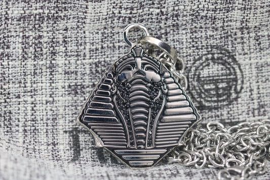Alpha Phi Alpha Pendant Necklace (ΑΦΑ) - The Sphinx - LIMITED EDITION, Silver - fratrings