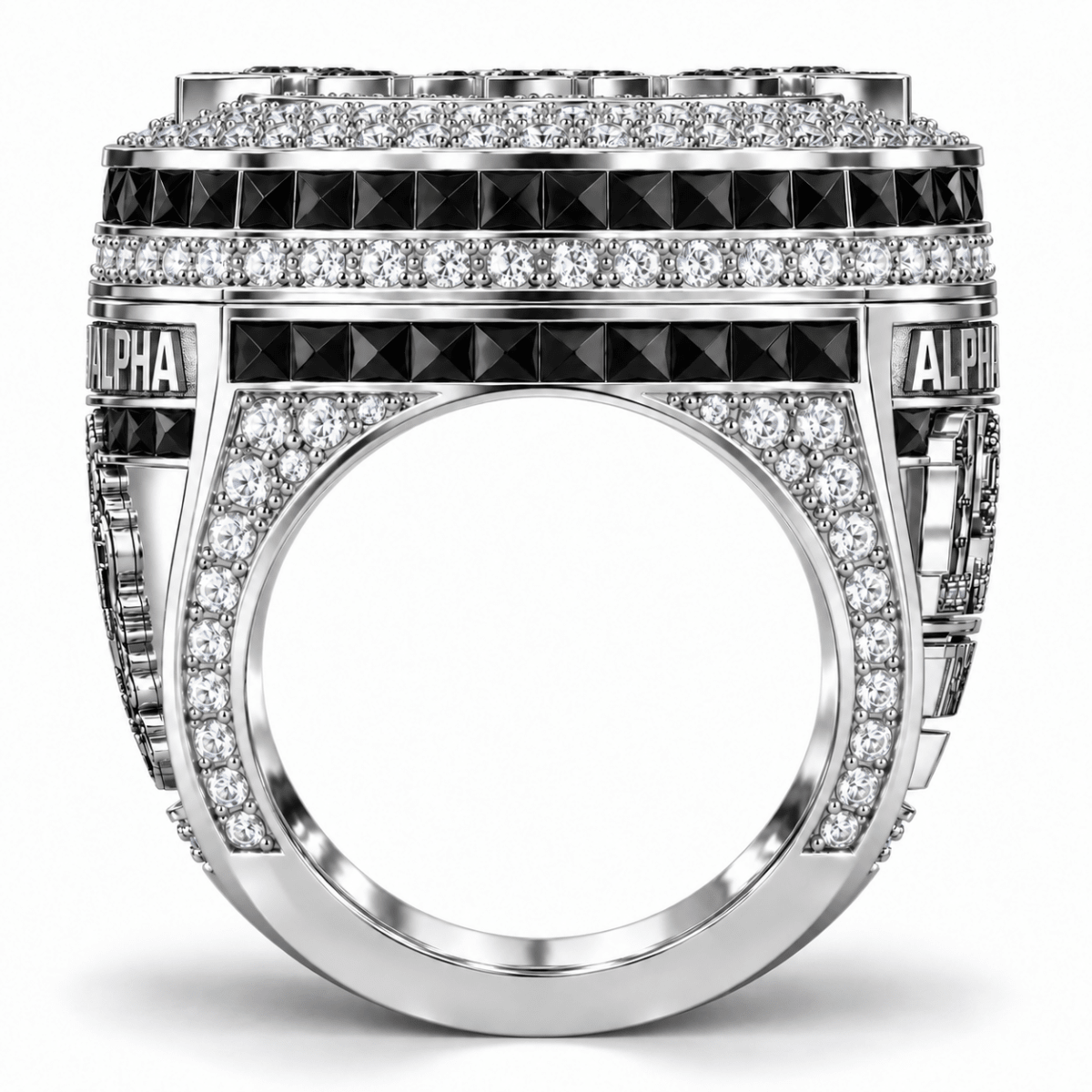 Alpha Phi Alpha XL Official Ring — Choose Your Plating - fratrings