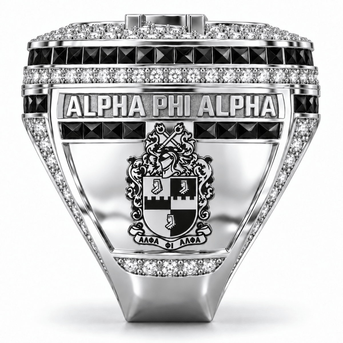 Alpha Phi Alpha XL Official Ring — Choose Your Plating - fratrings