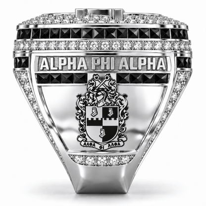 Alpha Phi Alpha XL Official Ring — Choose Your Plating - fratrings