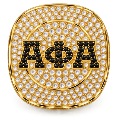 Alpha Phi Alpha XL Official Ring — Choose Your Plating - fratrings
