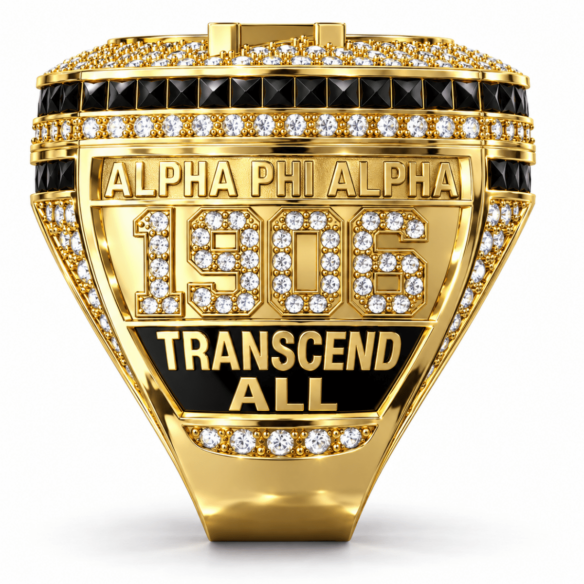 Alpha Phi Alpha XL Official Ring — Choose Your Plating - fratrings