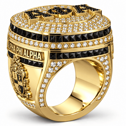 Alpha Phi Alpha XL Official Ring — Choose Your Plating - fratrings