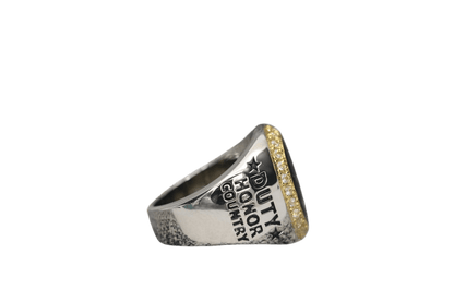 Army Star Military Ring for U.S. Army Members (Female) - fratrings