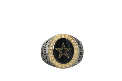 Army Star Military Ring for U.S. Army Members (Female) - fratrings