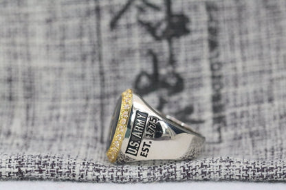 Army Star Military Ring for U.S. Army Members (Female) - fratrings