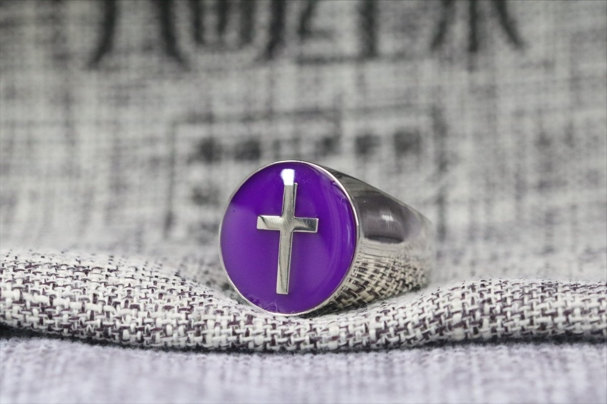 Christian Cross Ring - True Believers Series - fratrings