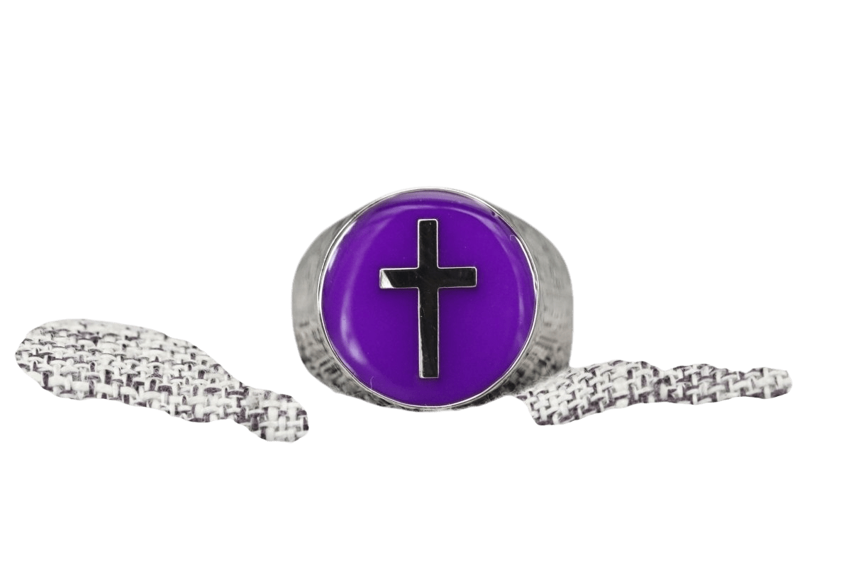 Christian Cross Ring - True Believers Series - fratrings